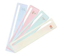 Mahjong Card Reader - 4-Piece Acrylic Beginner-Friendly | Mahjong Card Line Finder Strips - for Game Night Play Practice Learning Players Men Women