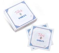 Mahjong Cocktail Napkins with Box, Deluxe 3 Tier Cocktail Napkins, Game Night, Ladies Luncheon or Mahjong Gatherings One Time Party Napkins, 32-Count