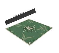 mahjong game set, Green Mahjong Mat with Wind Positioning and Rules, Anti Slip Rubber Backing Mahjong Table Mat, Free Cutting Board Game Playmat (Color : Green-1, Size : 35.4x35.4in/90x90cm)(Green-2,3