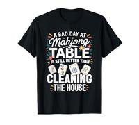 Mahjong Girls Funny Mahjong Time T-Shirt