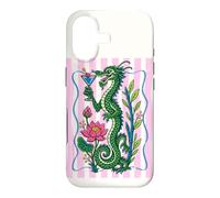 Mahjong Green Dragon Tile Player Bamboo Stripes Cocktails Case for iPhone 17