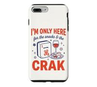 Mahjong I'm Only Here For The Snacks and Crak Tile Player Case for iPhone 7 Plus/8 Plus