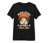 Mahjong is Always A Good Idea, Tile Game Player, Mah Jong Premium T-Shirt