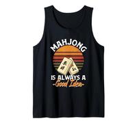 Mahjong is Always A Good Idea, Tile Game Player, Mah Jong Tank Top