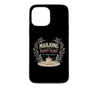 Mahjong Is My Happy Place Perfect Apparel for Game Lovers Case for iPhone 13 Pro Max