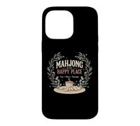 Mahjong Is My Happy Place Perfect Apparel for Game Lovers Case for iPhone 14 Pro Max