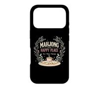 Mahjong Is My Happy Place Perfect Apparel for Game Lovers Case for iPhone 17 Pro