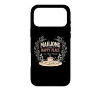 Mahjong Is My Happy Place Perfect Apparel for Game Lovers Case for iPhone 17 Pro Max