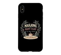 Mahjong Is My Happy Place Perfect Apparel for Game Lovers Case for iPhone XS Max