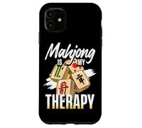 Mahjong Is My Therapy, Tile Game Player, Mah Jong Case for iPhone 11
