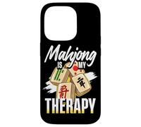 Mahjong Is My Therapy, Tile Game Player, Mah Jong Case for iPhone 14 Pro