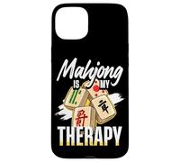 Mahjong Is My Therapy, Tile Game Player, Mah Jong Case for iPhone 15 Plus