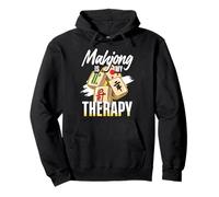 Mahjong Is My Therapy, Tile Game Player, Mah Jong Pullover Hoodie