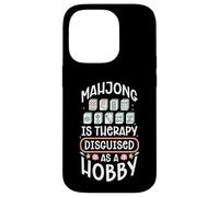 MAHJONG IS THERAPY DISGUISED AS A HOBBY Case for iPhone 14 Pro