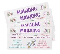 Mahjong Line Readers 4 Piece Acrylic -Friendly Tool