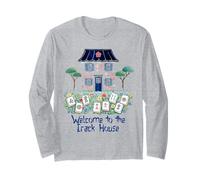 Mahjong Lover Mahjong Player Welcome to The Crack House Long Sleeve T-Shirt