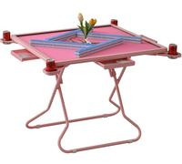 Mahjong Ma Jiang Table Desk - 4-Player Folding Card Game Drawers Poker Dominoes Puzzles Games
