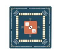 Mahjong Mat 31.5x31.5 Inches with Printed Rules