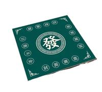 Mahjong Mat 70/80/90 Cm Creative Design Mahjong Game Rubber Table Mat Large Size Multiplayer(Color 5,100X100cm)