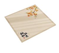 Mahjong Mat 80/90cm Square Mahjong Game Table Mat Creative Design Party Multiplayer Non-slip Entertainment Accessorie(80cm)