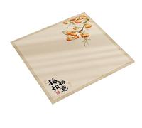Mahjong Mat 80/90cm Square Mahjong Game Table Mat Creative Design Party Multiplayer Non-slip Entertainment Accessorie(90cm)