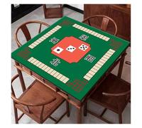 Mahjong Mat for Reduce The Noise Non-slip Board Game Table Pad Silence Waterproof Home Party Mah-Jong Protector Mahjong Mat(Green,75x75cm)