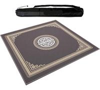 Mahjong Mat for Table, Square Mahjong Mat with Black Carrying Bag, Anti Slip and Wear-Resistant Tablecloth