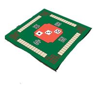 Mahjong Mat Mahjong Mat For Reduce The Noise Non-slip Board Game Table Pad Silence Waterproof Home Party Mah-Jong Protector(Green,80x80cm)