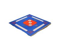 Mahjong Mat Mahjong Mat For Reduce The Noise Non-slip Board Game Table Pad Silence Waterproof Home Party Mah-Jong Protector(Blue,80x80cm)