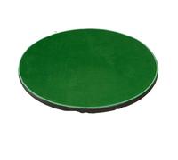 Mahjong Mat Round Cover Poker Table Mat Mahjong Tablecloth Thickened Antiskid Pad Noice Tablecovers Game Resistant Rubber Playmat(Green,Diameter 140cm)
