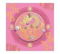 Mahjong Mat, Table Game Mat | Noise Reduction Game Card Mat 27x27 Inch - Table Mat for Board Games, Table Cloth for Dice Games, Accessor