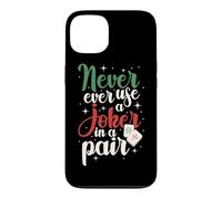 Mahjong Never Ever Use A Joker, Tile Game Player, Mah Jong Case for iPhone 13