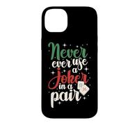 Mahjong Never Ever Use A Joker, Tile Game Player, Mah Jong Case for iPhone 14 Plus