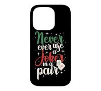 Mahjong Never Ever Use A Joker, Tile Game Player, Mah Jong Case for iPhone 14 Pro