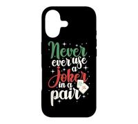 Mahjong Never Ever Use A Joker, Tile Game Player, Mah Jong Case for iPhone 17