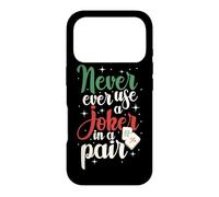 Mahjong Never Ever Use A Joker, Tile Game Player, Mah Jong Case for iPhone 17 Pro