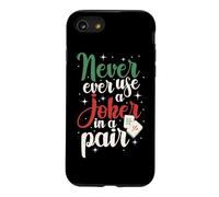 Mahjong Never Ever Use A Joker, Tile Game Player, Mah Jong Case for iPhone SE (2020) / 7/8