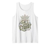 Mahjong Player Certified Tile Queen Tank Top
