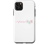 Mahjong Player Heartbeat EKG Pulse Tiles Chinese Game Case for iPhone 11 Pro Max