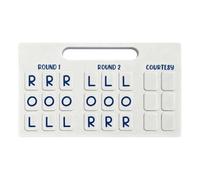 Mahjong Practice Board Single Strategic Travel Toy with 24 Slots