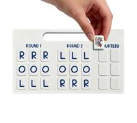 Mahjong Practice Board Single,Strategy Toy with 24 Slots | Solo Mahjong Tray | for Party Gathering Social Friends Family Seniors Adults Kids Women