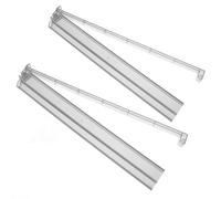 mahjong push ruler 2pcs plastic mahjong accessory reliable performance arranging tool for family entertainment