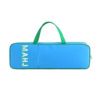 Mahjong Pusher Bag - 21.2 Inch Waterproof Polyester Storage Organizer, Tile Holder Carrying Case, Portable Travel Handle with Zipper with Pr System