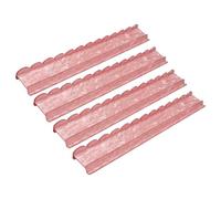 Mahjong Pushers and Racks - Scalloped Non-Slip,Mah Jongg Tile Holder - for Women Men Beginners Collectors Home Party Game Night Gatherings Clubs Travel Vacation Holiday Hotel