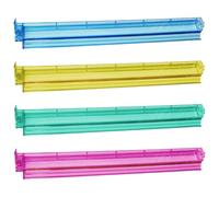 Mahjong Rack Set - Acrylic Tile Stands, Trays For Game Nights | Classic American Mahjongg Playing Accessories, Transparent And Tidy Components Of The Organized
