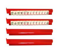 Mahjong Rack Set, Game Stands, Compact Buttons with Smooth Slide Function, Table Organizer, Durable Design Game Accessory, Home Item for Reunion