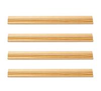 Mahjong Racks - 4-Piece Non-Slip Portable Wooden Stone Shelves Set