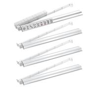 Mahjong Racks - Tile Pushers | American mah jongg tool for players, 4-Piece Clear Acrylic Holder, Social Club Game Night, Family Gathering, Beginners Birthday Themed Event