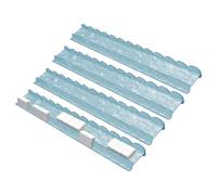 Mahjong Racks with Magnetic Pushers | Scalloped Ani-Slip,American Mah Jongg Tile Racks - for Women Men Beginners Collectors Home Party Game Night Gatherings Clubs Travel Vacation Holiday Hotel