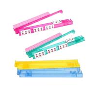 Mahjong Racks | with Pusher Portable Clear Stand,4-Piece American Mahjong Table Racks | for Adults Beginners Game Night Home Daily Travel Club Party